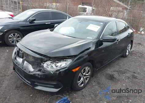 2017 Honda Civic Lx from USA, damaged, VIN 2HGFC2F55HH539688